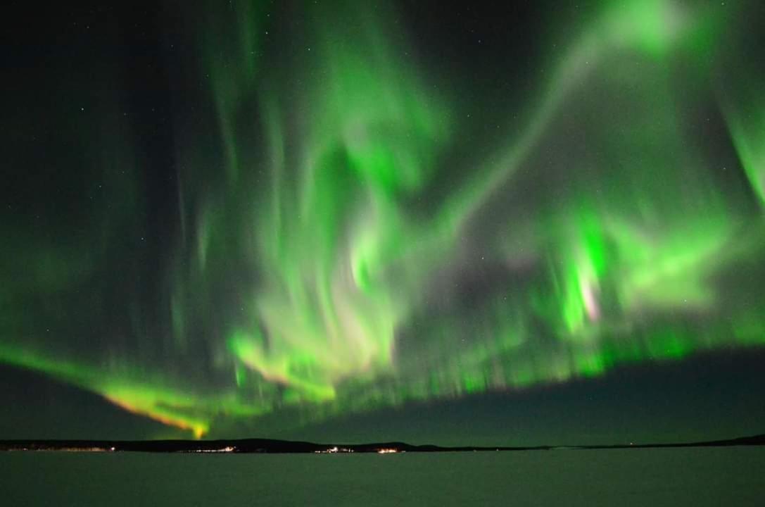 Arctic Colors Northern Lights Apartments Porjus Extérieur photo